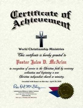 wcm achievement certificate