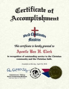 wcm certificate of accomplishment